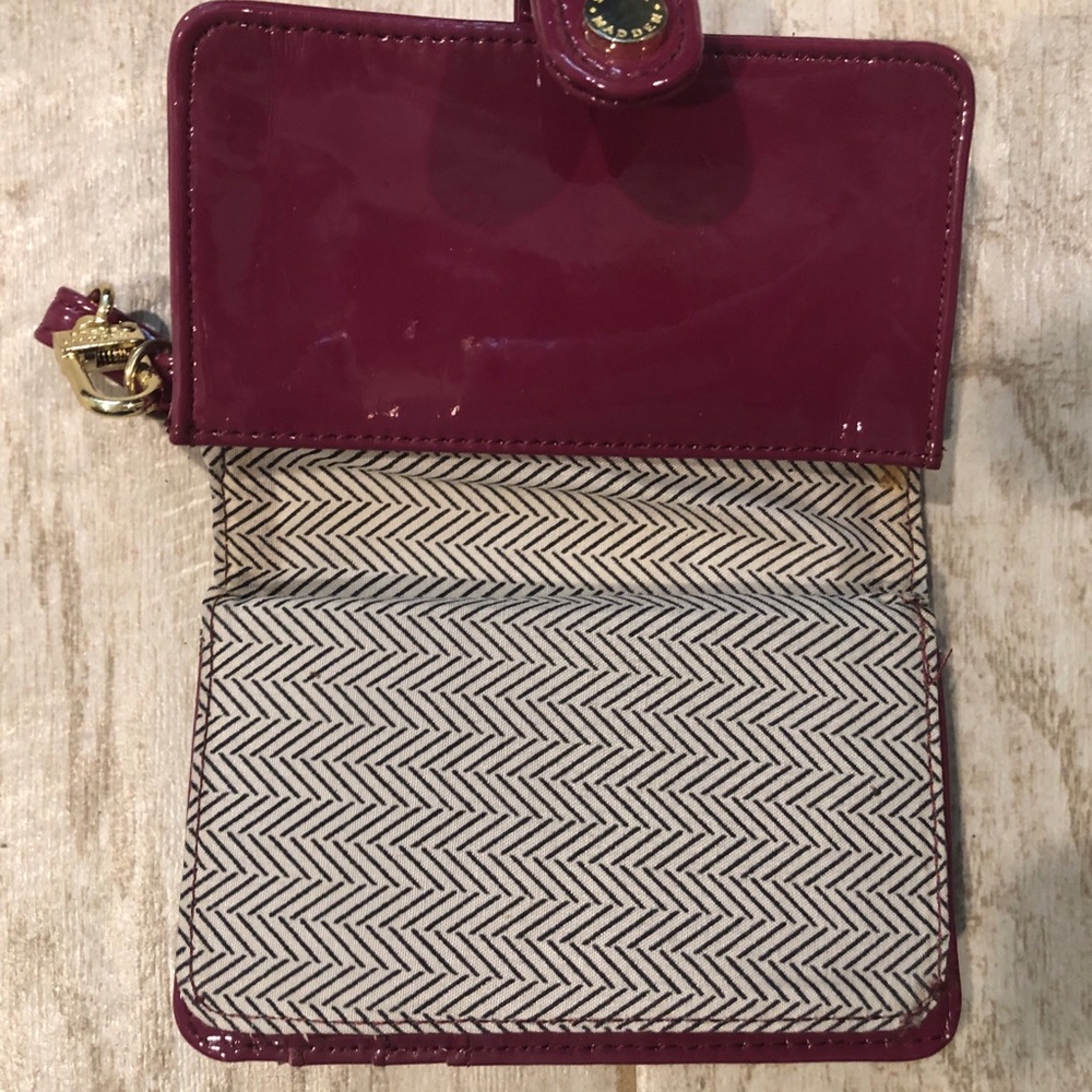 Steve Madden Raspberry Patent Leather Wallet - image 5